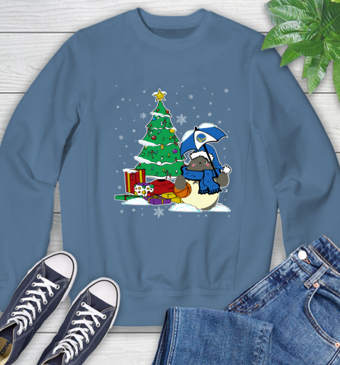 Golden State Warriors NBA Basketball Cute Tonari No Totoro Christmas Sports Sweatshirt 8