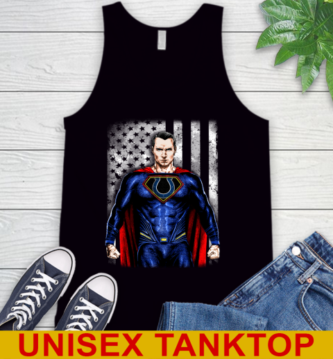 NFL Football Indianapolis Colts Superman DC Shirt Tank Top