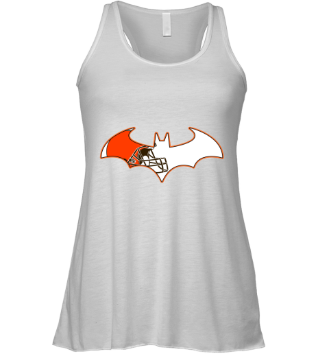 We Are The Cleveland Browns Batman NFL Mashup Racerback Tank