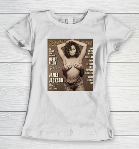 Janet Jackson Rolling Stone Women's T-Shirt