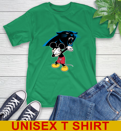 Carolina Panthers NFL Football Dabbing Mickey Disney Sports T-Shirt 7