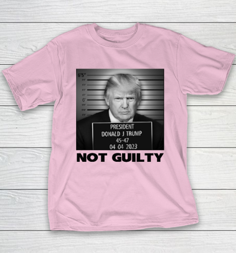 Trump Not Guilty Youth T-Shirt - Image 7