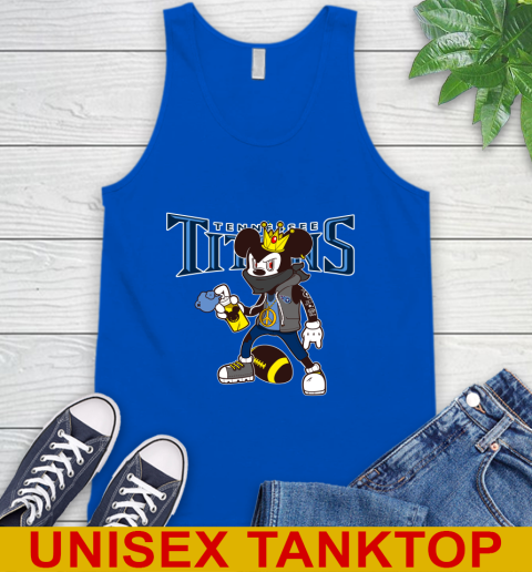 Tennessee Titans NFL Football Mickey Peace Sign Sports Tank Top 5