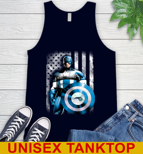 Orlando Magic NBA Basketball Captain America Marvel Avengers American Flag Shirt Tank Top 2
