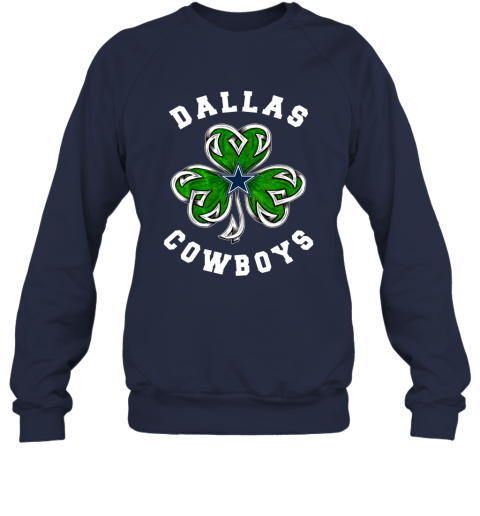 NFL Dallas Cowboys Three Leaf Clover St Patrick's Day Football