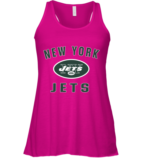 New York Jets NFL Pro Line by Fanatics Branded Vintage Victory Racerback Tank