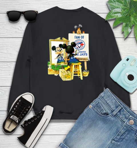 MLB Baseball Toronto Blue Jays Mickey Drawing Shirt 106