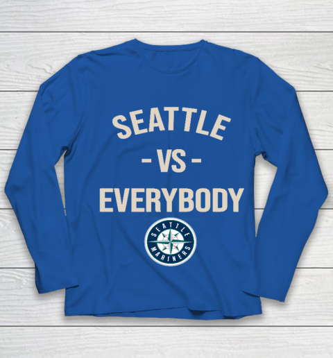 Seattle Mariners Vs Everybody Youth Long Sleeve 7
