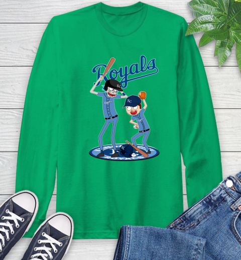 MLB Kansas City Royals Rick And Morty Baseball 64