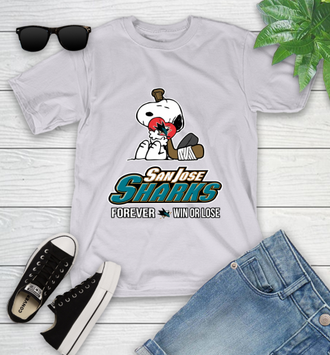 NHL The Peanuts Movie Snoopy Forever Win Or Lose Hockey San Jose Sharks 106
