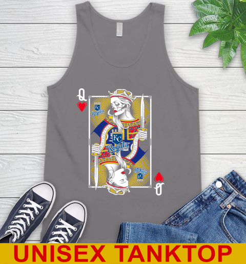 MLB Baseball Kansas City Royals The Queen Of Hearts Card Shirt Tank Top 6