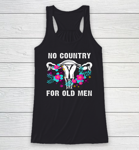 No Country Old Men Racerback Tank