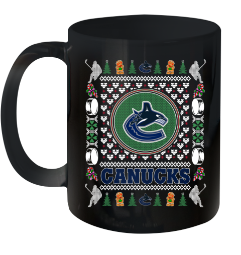 Vancouver Canucks Merry Christmas NHL Hockey Loyal Fan Ceramic Mug 11oz