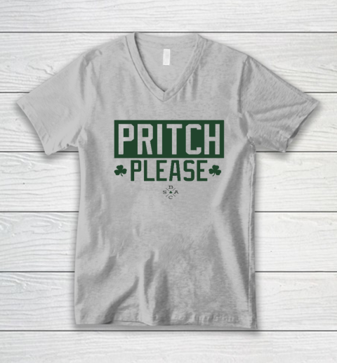 Pritch Please V-Neck T-Shirt 2
