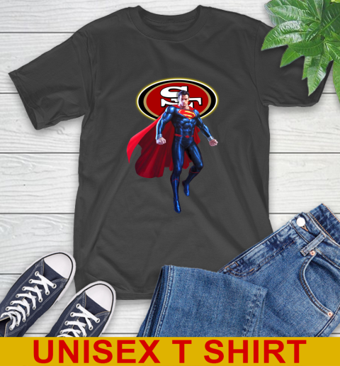 NFL Superman DC Sports Football San Francisco 49ers T-Shirt 2