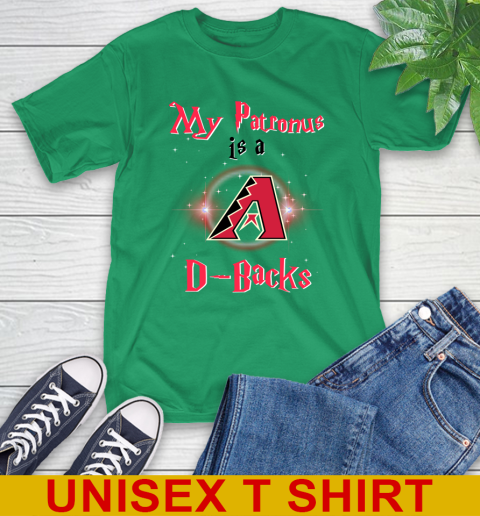 MLB Baseball Harry Potter My Patronus Is A Arizona Diamondbacks T-Shirt 7