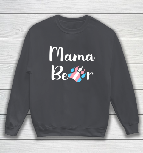 Mama Bear Transgender Mom T Shirt Trans Pride Gift Sweatshirt 4