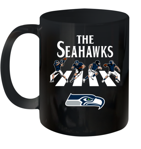 NFL Football Seattle Seahawks The Beatles Rock Band Shirt Ceramic Mug 11oz