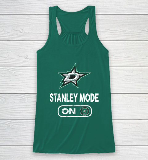 Dallas Stars Stanley Mode On Racerback Tank 5