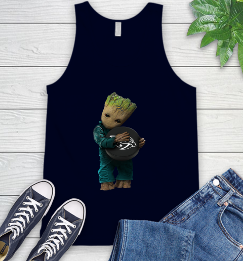 NHL Groot Guardians Of The Galaxy Of The Galaxy Hockey Sports Nashville Predators Tank Top 3
