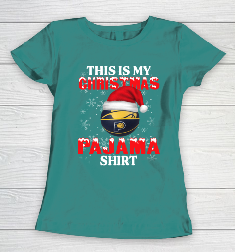 Indiana Pacers This Is My Christmas Pajama Shirt NBA Women's T-Shirt 10