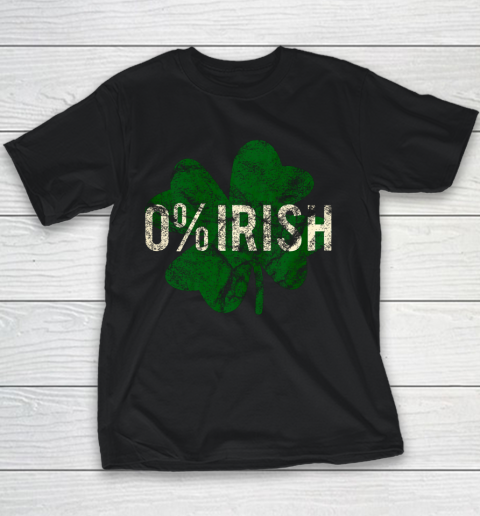 0 Irish Shamrock St St Patricks Day Youth T-Shirt