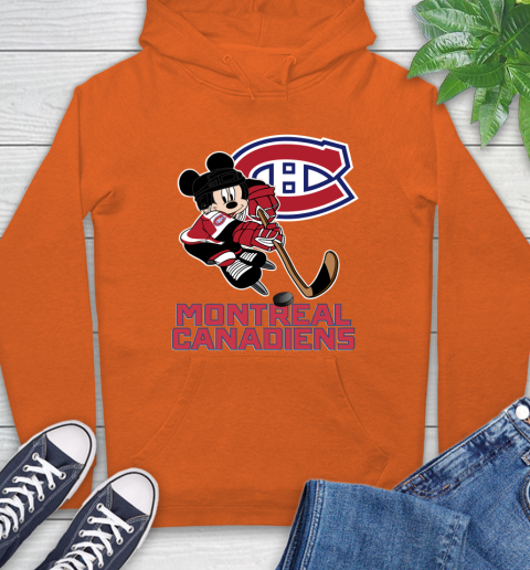 NHL Montreal Canadiens Mickey Mouse Disney Hockey T Shirt Hoodie 5