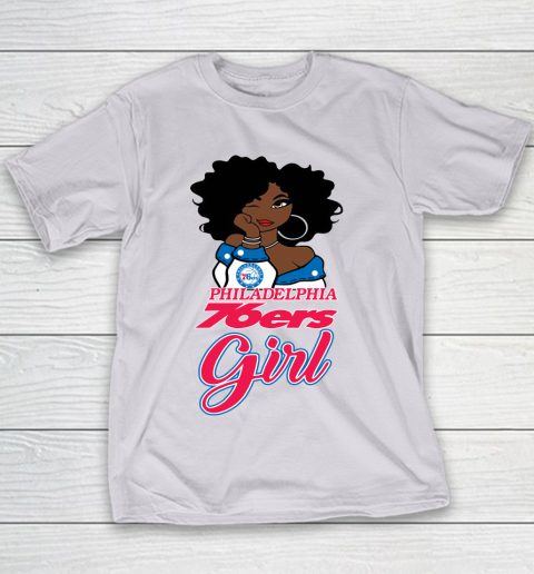 Philadelphia 76ers Girl NBA Youth T-Shirt 5