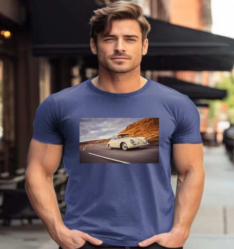 2ip4 the vintage retro classic porsche 356 racing classic t shirt 2 front purple