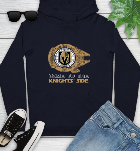 NHL Come To The Vegas Golden Knights Wars Hockey Sports Youth Hoodie 3