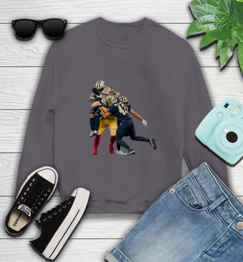 Sprint Football San Francisco 49ers And New Orleans Saints Shirts 117