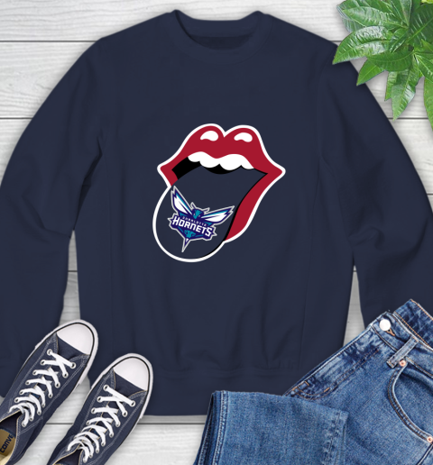 Charlotte Hornets NBA Basketball Lips I Root For My Team Adoring Fan 27