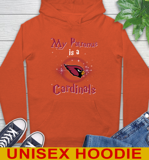 NFL Football Harry Potter My Patronus Is A Arizona Cardinals Hoodie 4