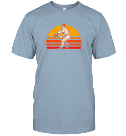 lnnr retro vintage baseball pitcher gift baseball lover jersey t shirt 60 front light blue