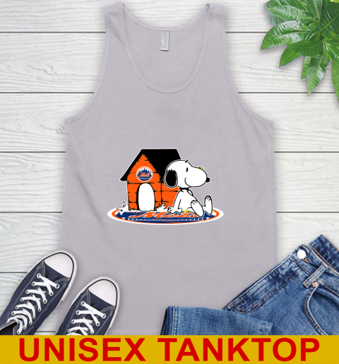 MLB Baseball New York Mets Snoopy The Peanuts Movie Shirt Tank Top 4