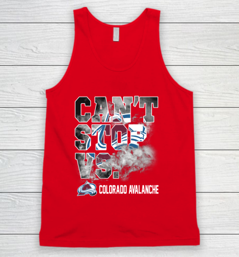 NHL Colorado Avalanche Hockey Can't Stop Vs Tank Top 5