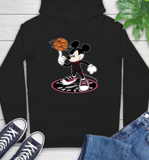 NBA Basketball Toronto Raptors Cheerful Mickey Disney Shirt not broken the mould Hoodie