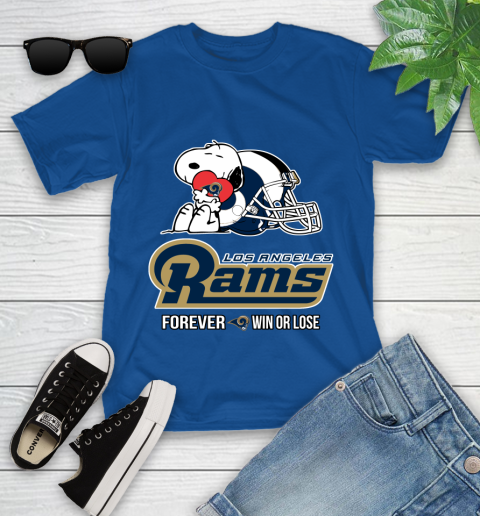 NFL The Peanuts Movie Snoopy Forever Win Or Lose Football Los Angeles Rams 111