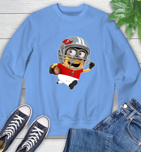 NFL Tampa Bay Buccaneers Minions Disney Football Sports Sweatshirt 11