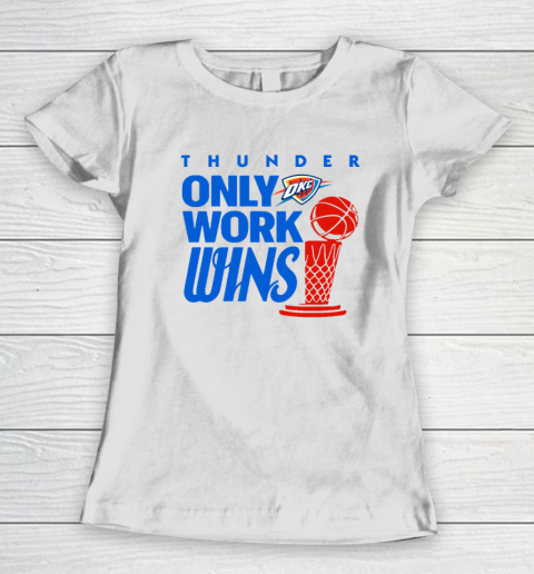 Oklahoma City Thunder 2025 Nba Finals Champions Women's T-Shirt