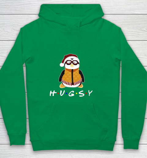 Funny Tee Hugsy Penguin For Friends Christmas Unagi Lobster Youth Hoodie 4