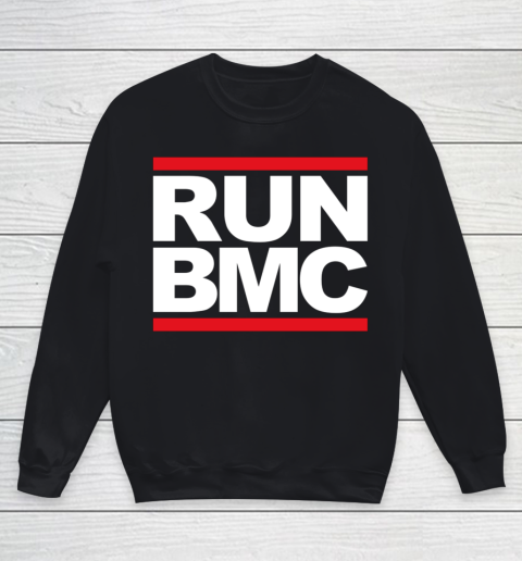 Run BMC Bike Cycling Life Funny Youth Sweatshirt