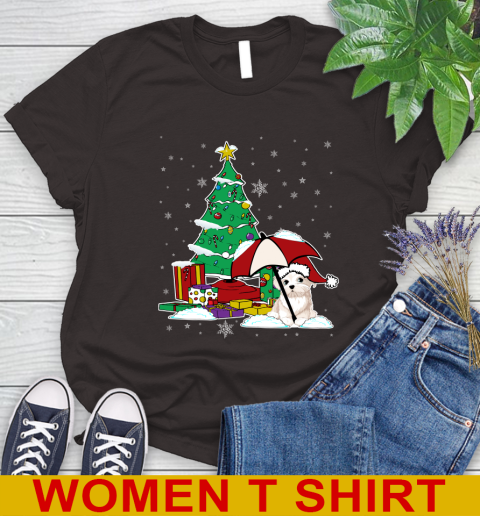 Maltese Christmas Dog Lovers Shirts 234