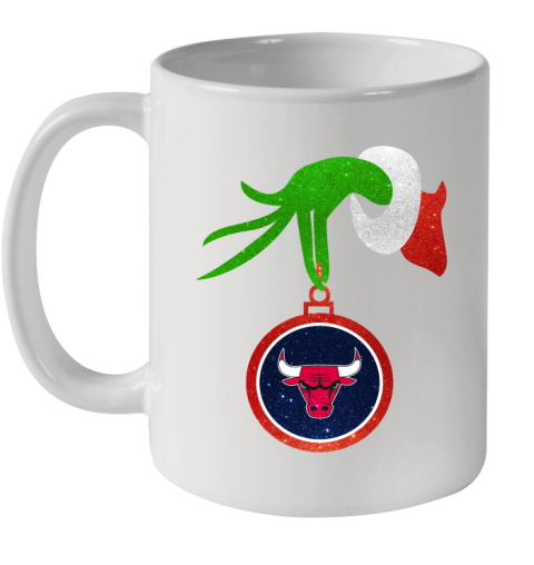 Chicago Bulls Grinch Merry Christmas NBA Basketball Ceramic Mug 11oz