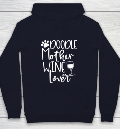 dog mother wine lover sweatshirt