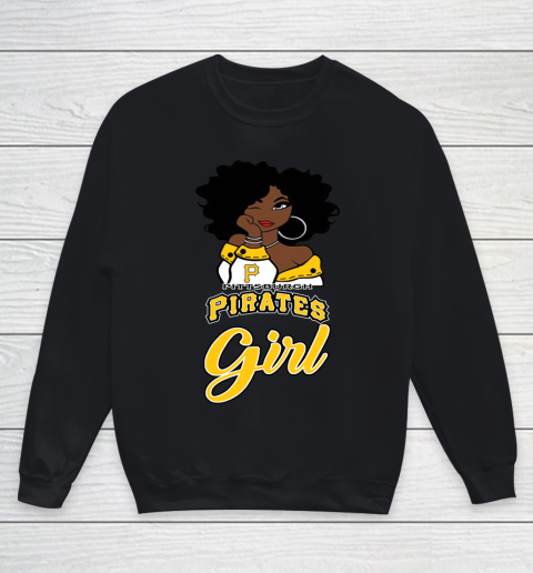 Pittsburgh Piratess Girl MLB Youth Sweatshirt