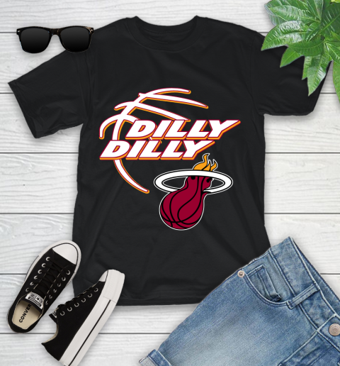 NBA Miami Heat Dilly Dilly Basketball Sports Youth T-Shirt 2