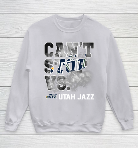 NBA Utah Jazz Basketball Can't Stop Vs Youth Sweatshirt 3