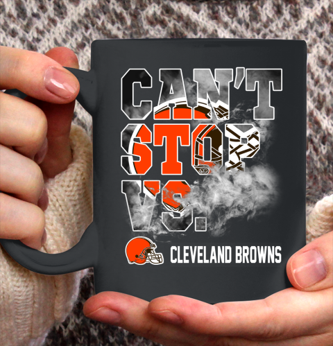 NFL Cleveland Browns Can't Stop Vs Ceramic Mug 11oz 2