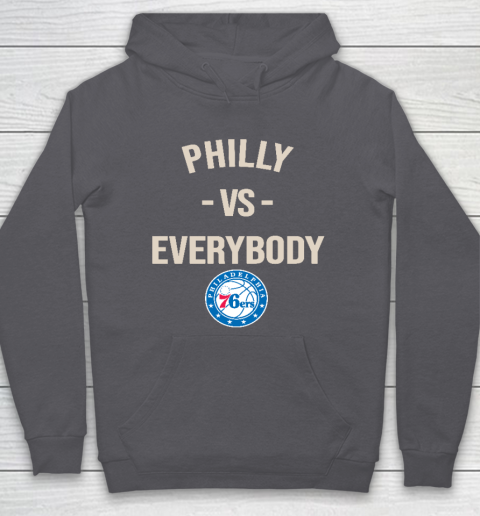 Philadelphia 76ers Vs Everybody Hoodie - Image 5